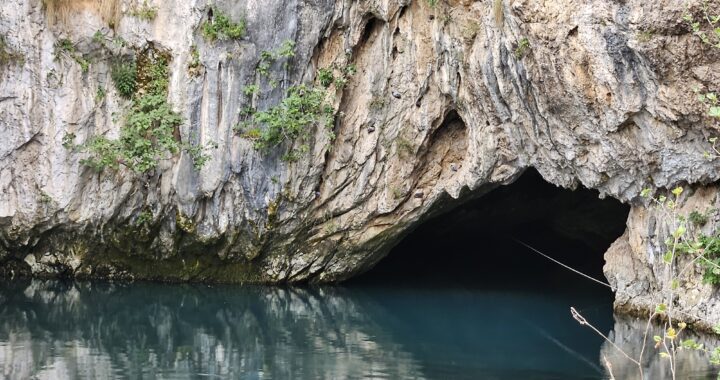 the source of the river Buna